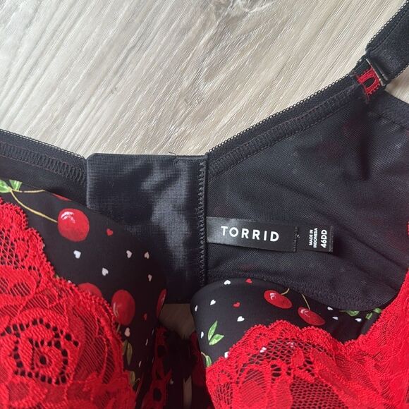 NWT Perfect T-Shirt Bra Very Cherry Rich Black 46DD - Picture 9 of 10